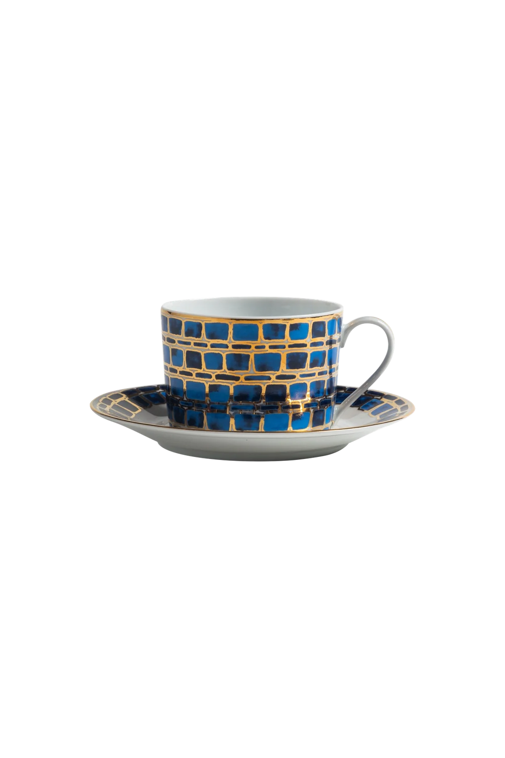 Tea Cup and Saucer Jade Blue (set of 4)