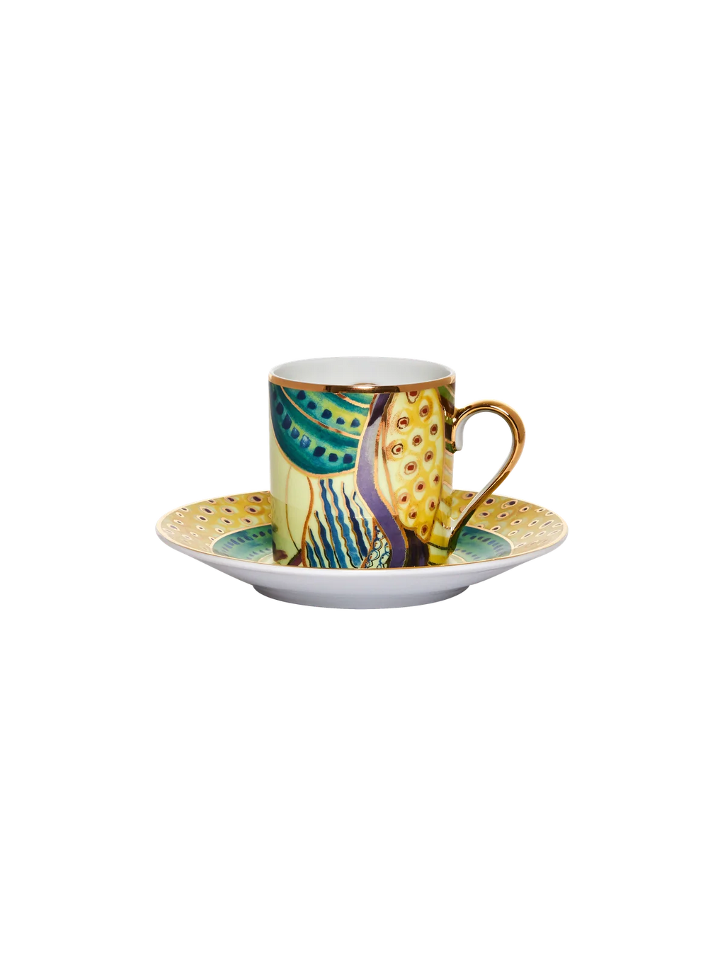 Espresso Cup and Saucer Portrait (set of 4)