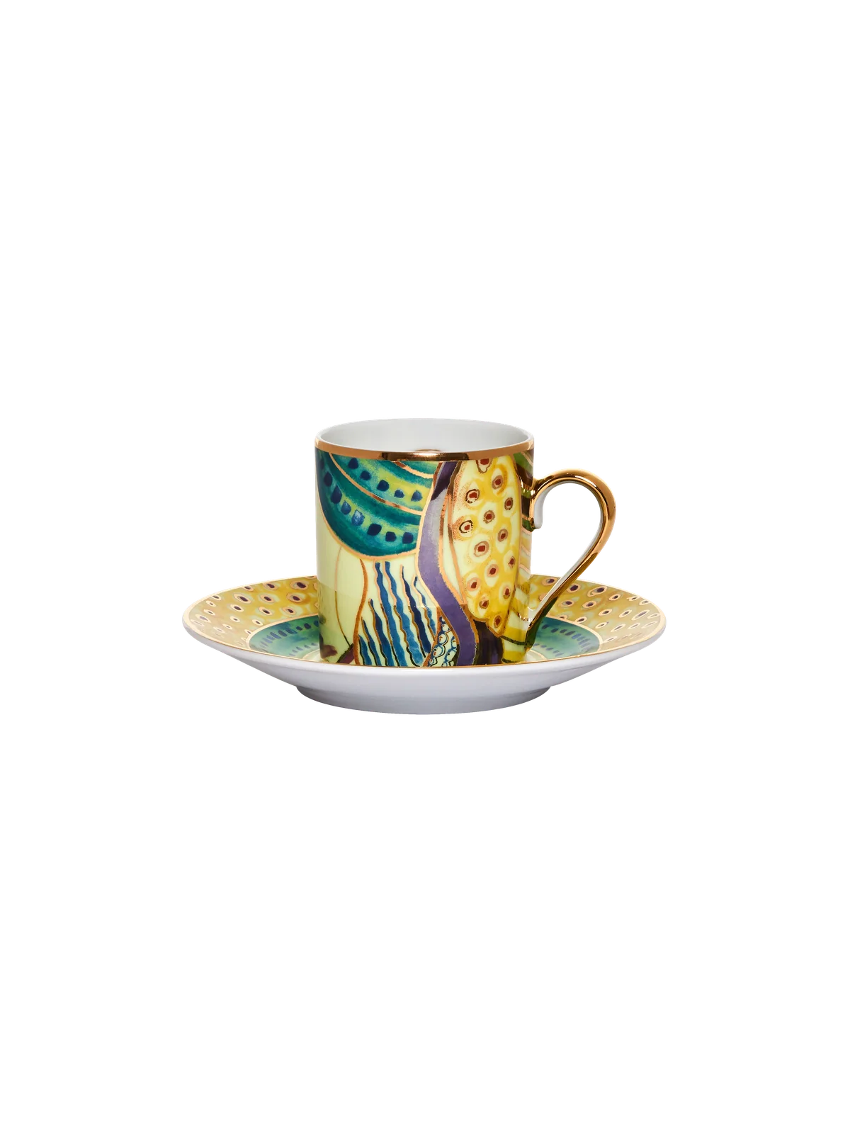 Espresso Cup and Saucer Portrait (set of 4)