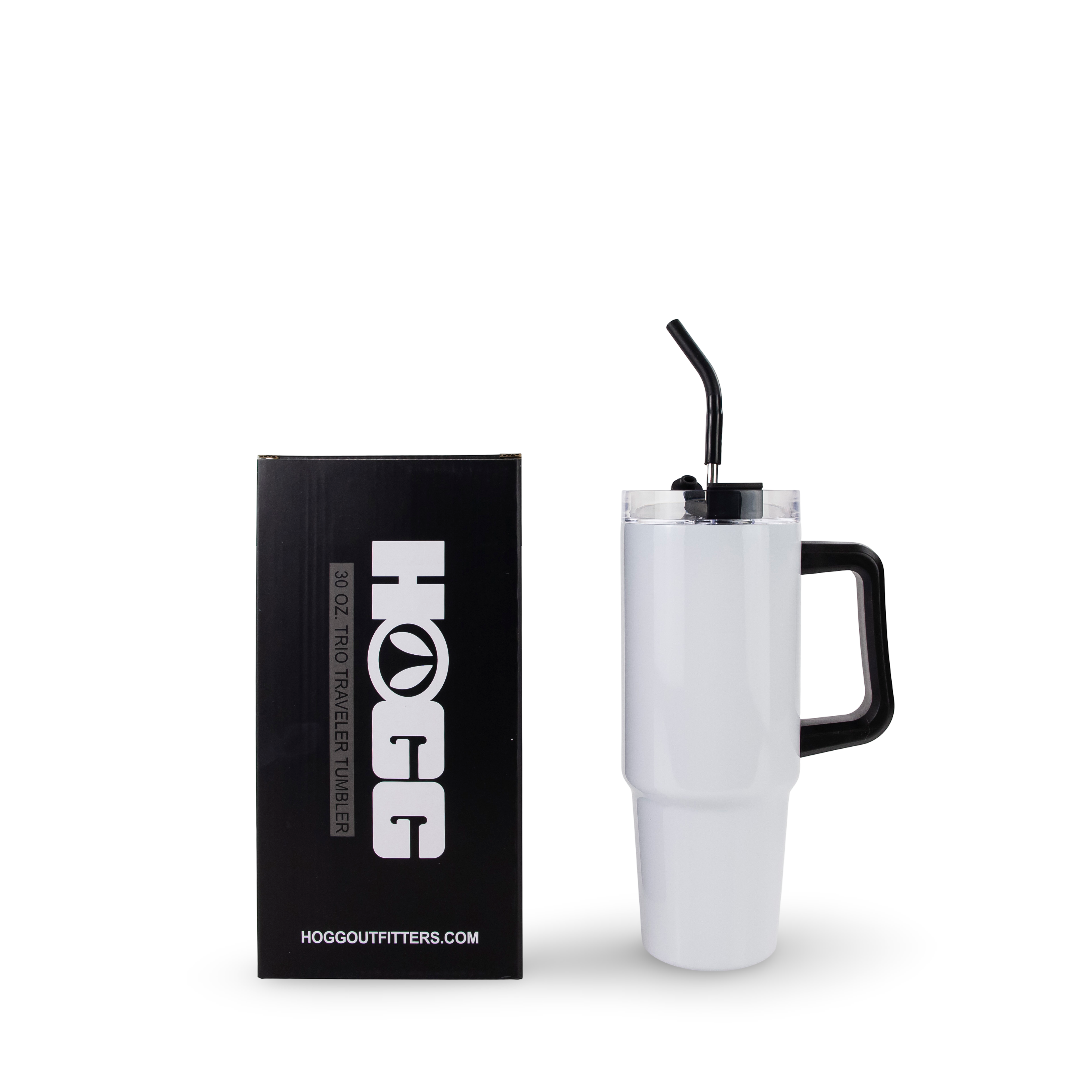 30oz Sublimatable Trio Traveler Tumbler