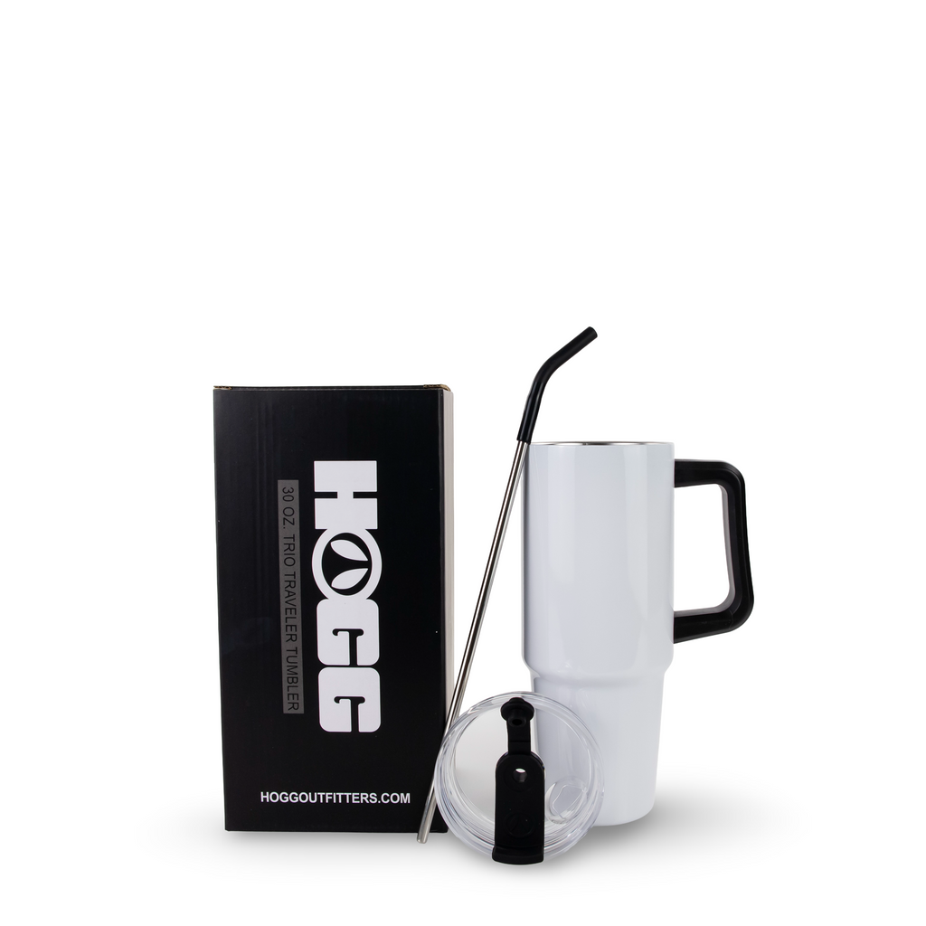 30oz Sublimatable Trio Traveler Tumbler