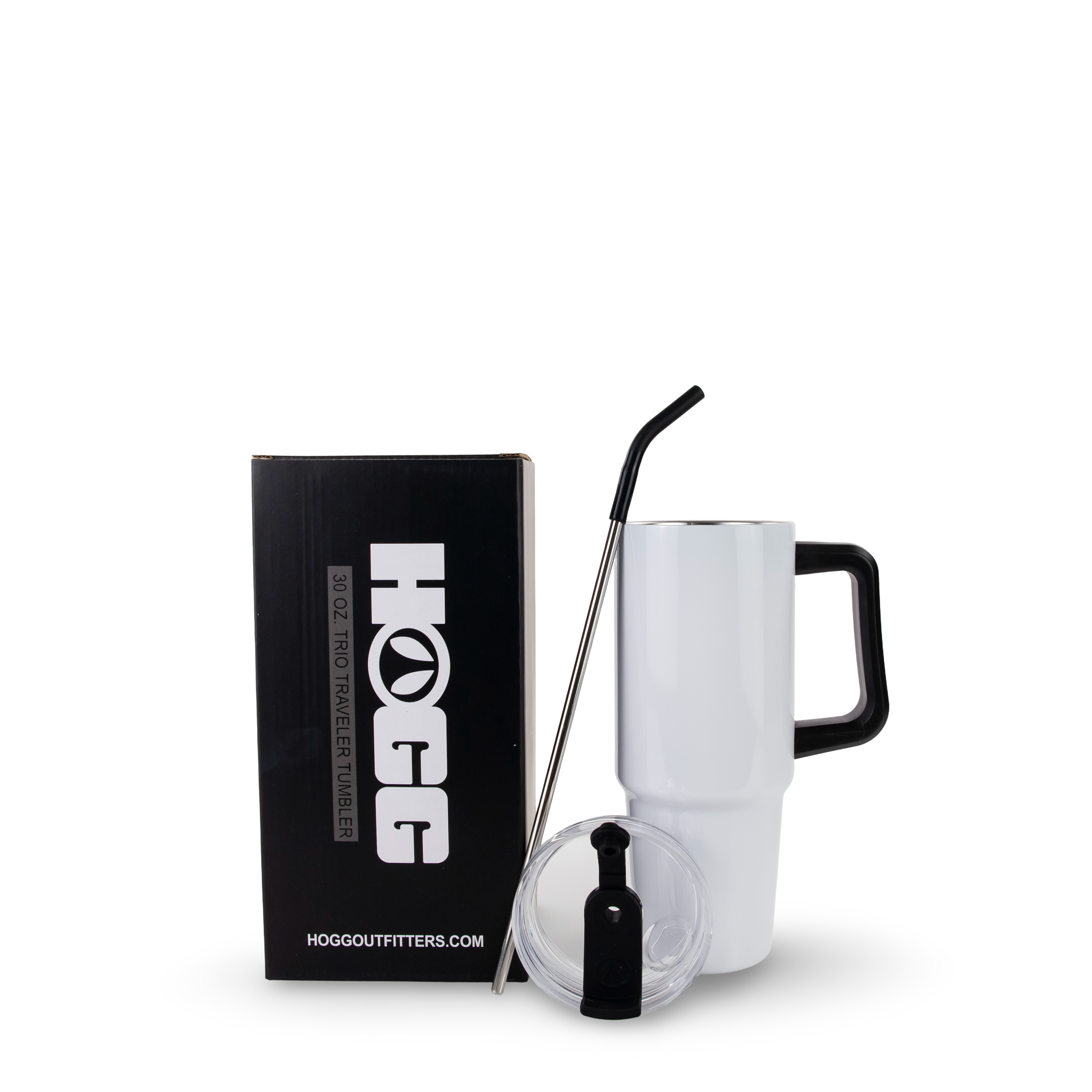 30oz Sublimatable Trio Traveler Tumbler