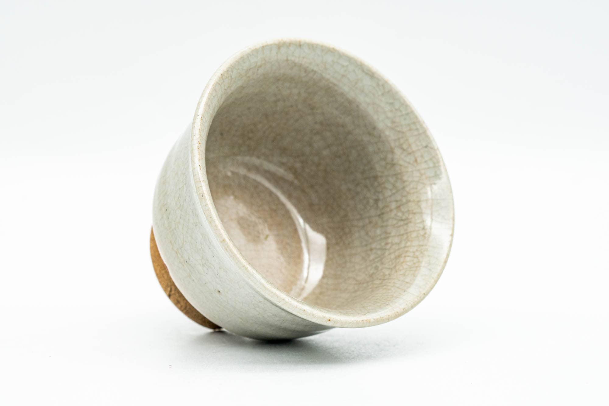 Japanese Teacup - Small Grey Glazed Guinomi - 50ml