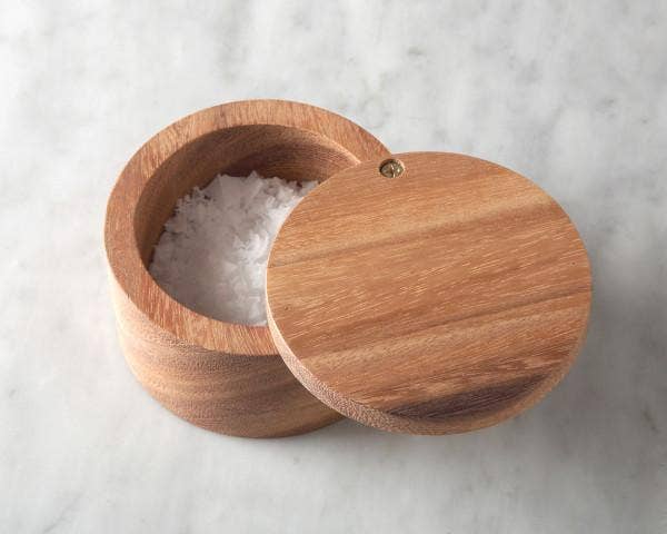 Acacia Ironwood Salt Cellar