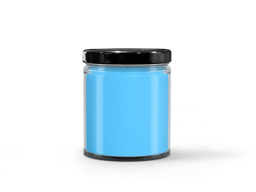 16oz Baja Breeze Soy Candle with Black Lid UV Printed