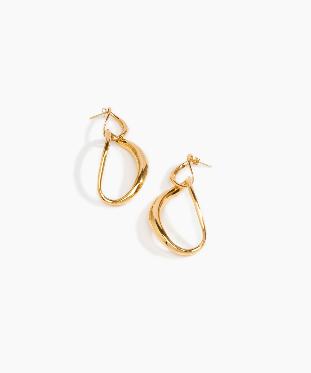 Liquid Chain Earrings