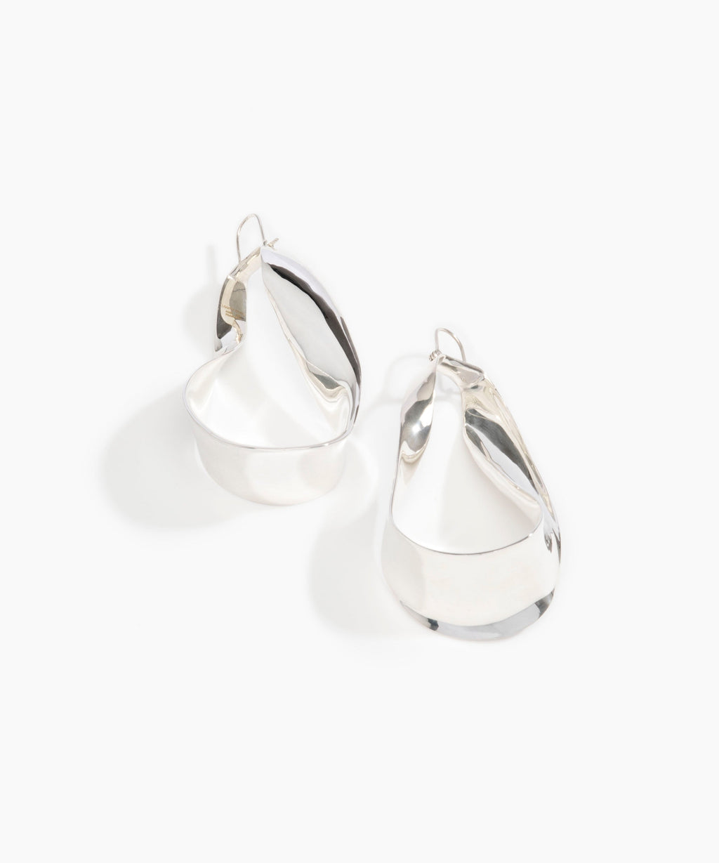 Large Olive Leaf Earrings