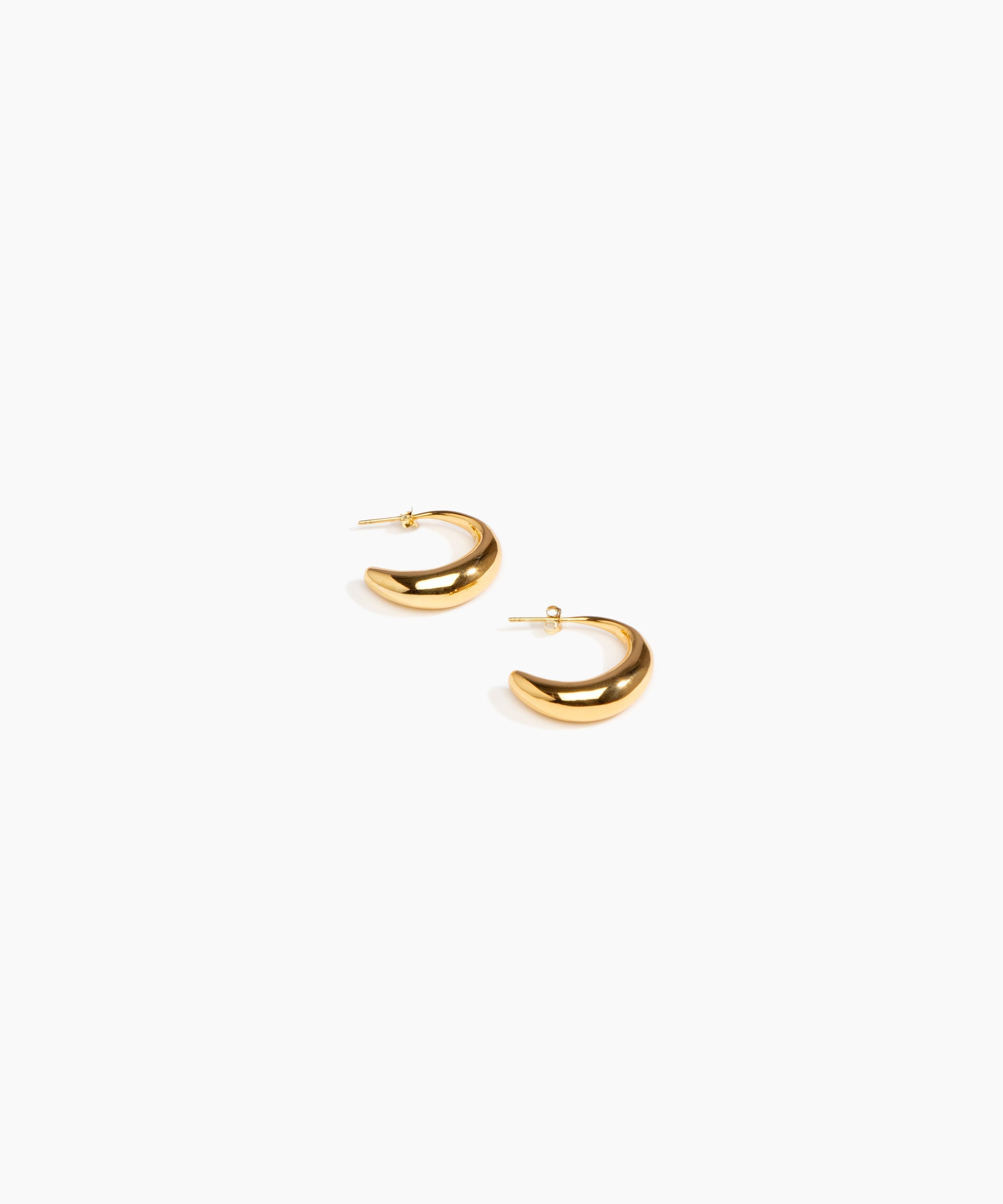 Medium Liquid Hoop Earrings
