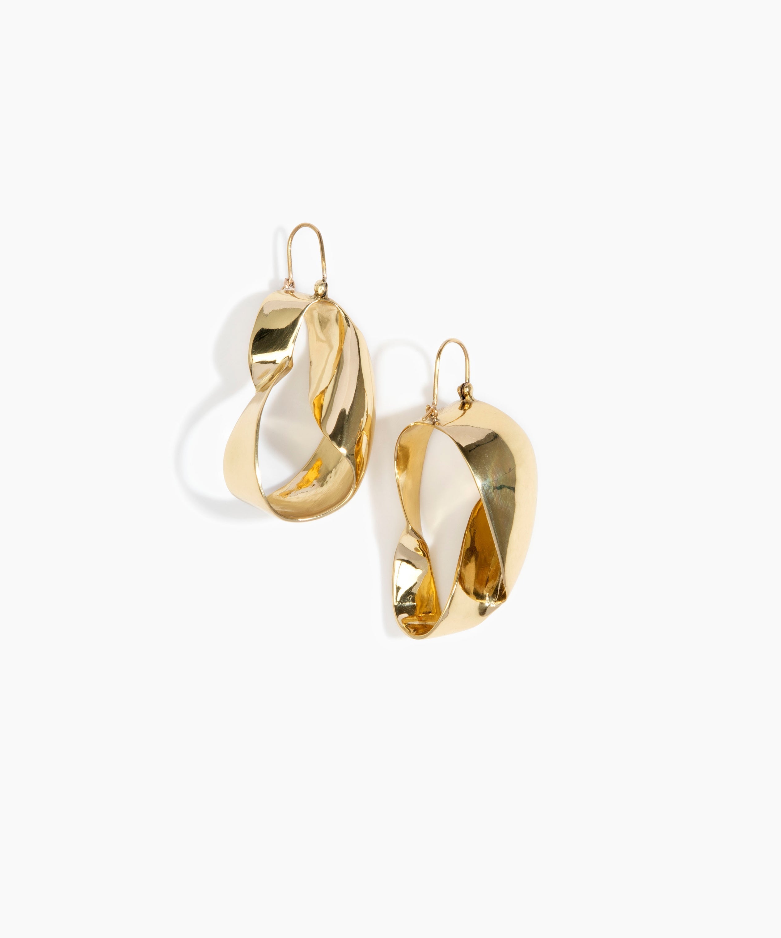 Medium Olive Leaf Earrings