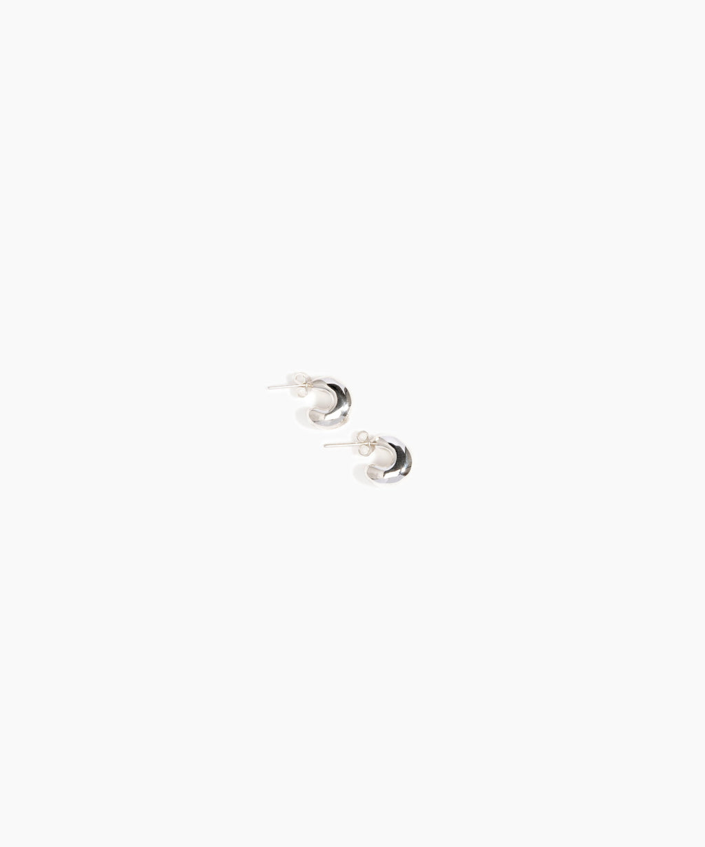 Small Liquid Loop Earrings