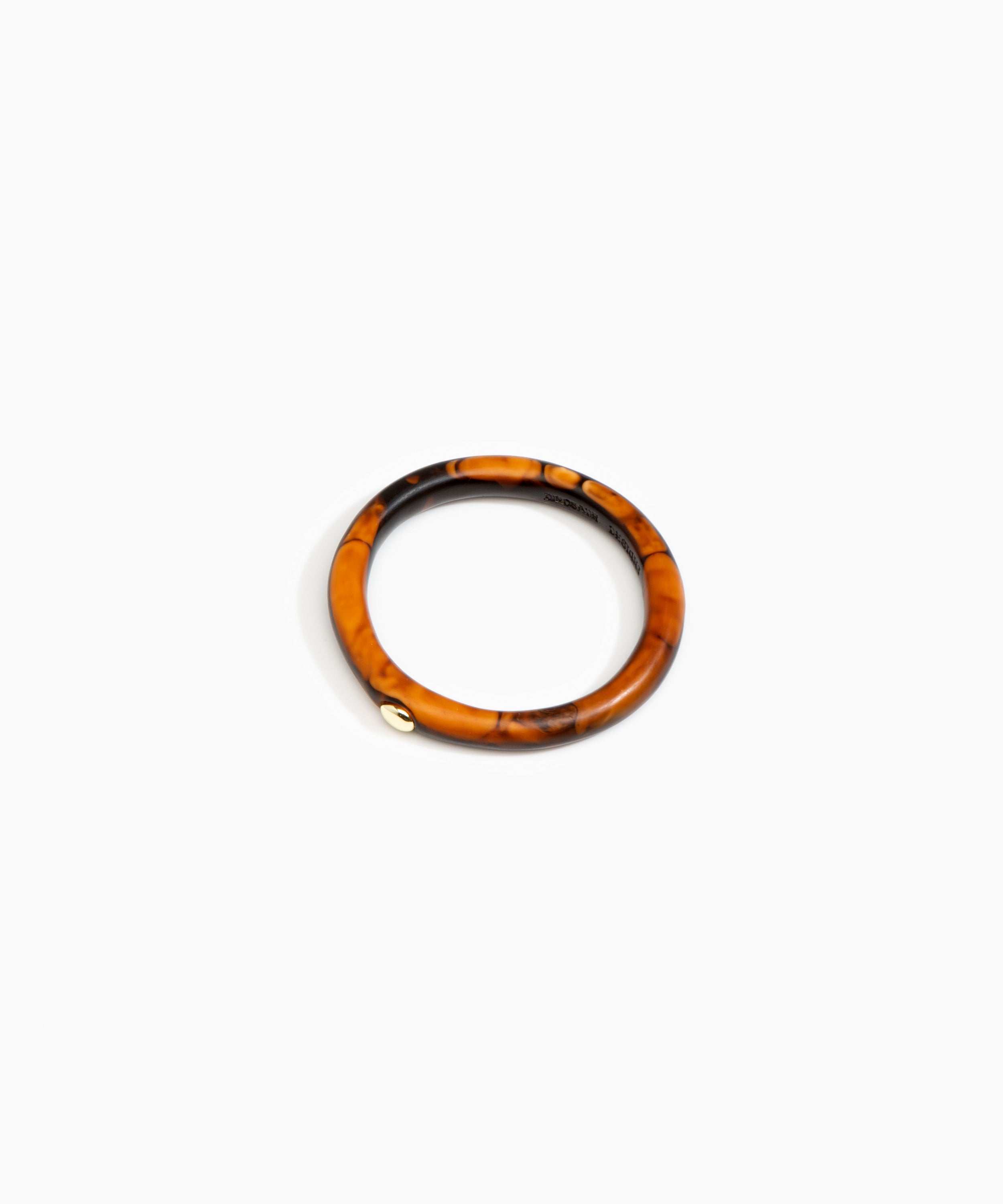 Round Rock Wishbone Bangle