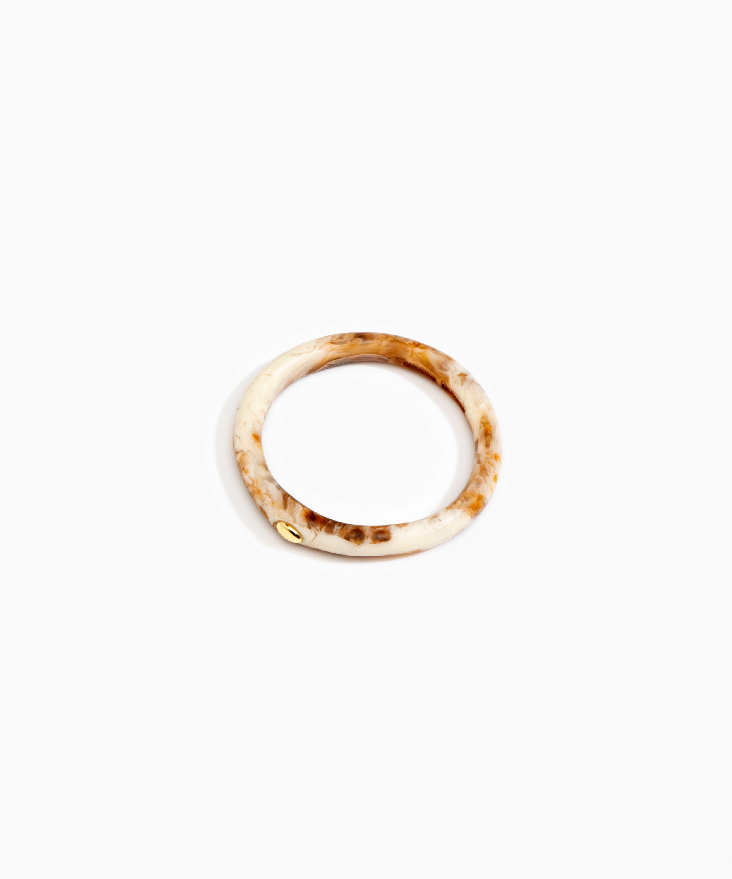 Round Rock Wishbone Bangle
