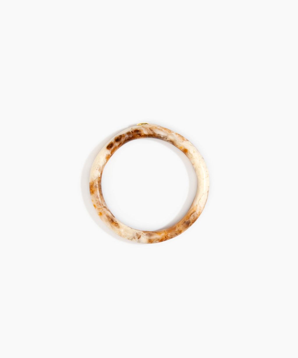 Round Rock Wishbone Bangle