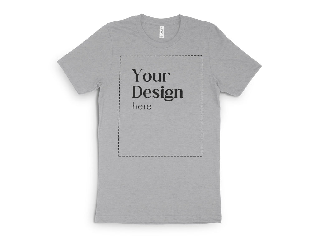 DTG Bella Canvas T-Shirt - Athletic Heather - Adult