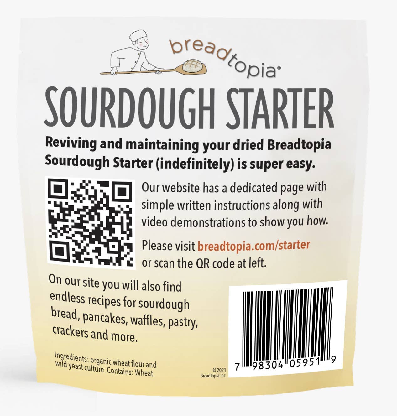 Sourdough Starter Packet