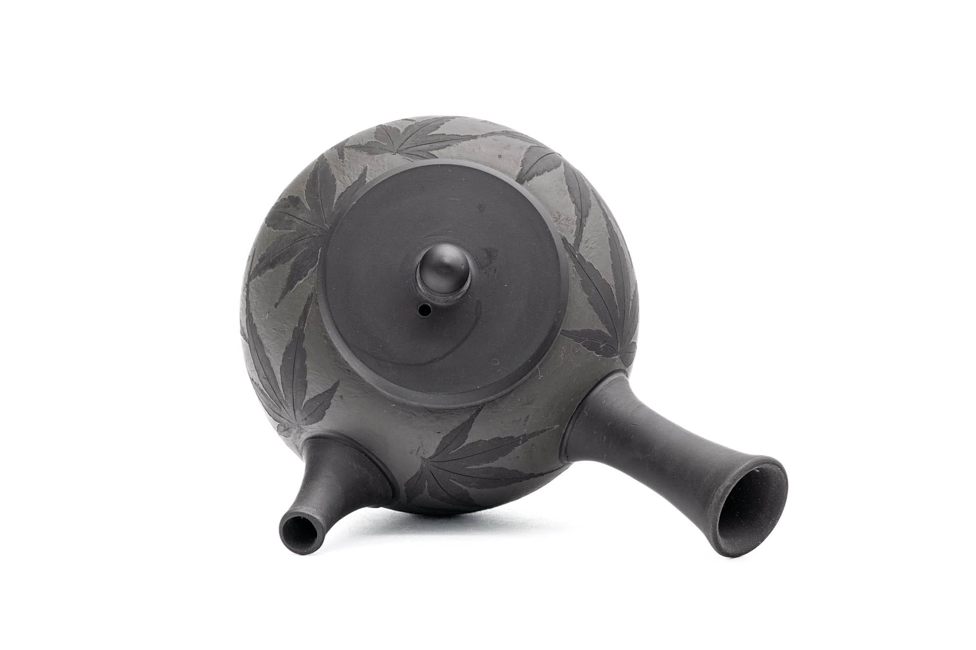 Momiji Black Kokudei Tokoname Teapot - 280ml
