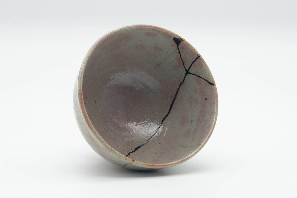 Japanese Matcha Bowl - 絵半使割高台茶碗 Kintsugi Goki E-Gohon Utsushi Chawan - 300ml