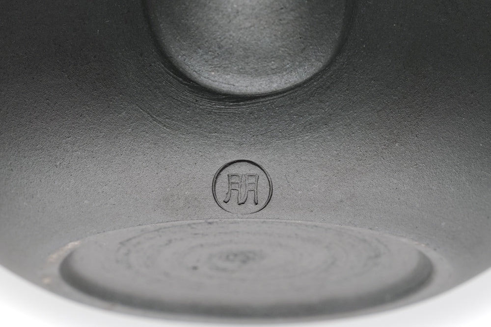 Dark Grey Spiraling Tokoname Teapot - 150ml