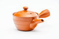 Japanese Kyusu - Engraved Tochiri Tokoname-yaki Mesh Teapot - 175ml