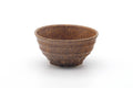 Japanese Teacup - Earthy Brown Geometric-shaped Yunomi - 240ml