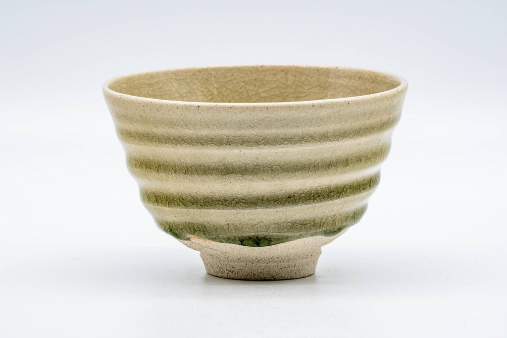 Japanese Matcha Bowl - 紫田正 Masa Shibita - Crazed Glazed Seto-yaki Chawan - 300ml