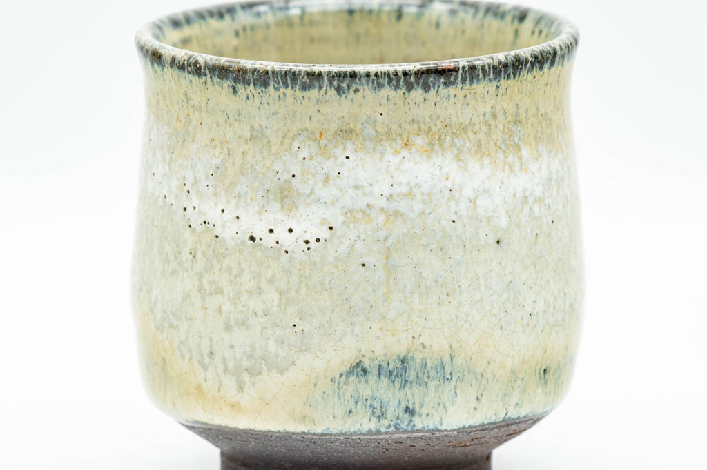 Japanese Teacup - Beige Hare's Fur Glazed Yunomi - 120ml