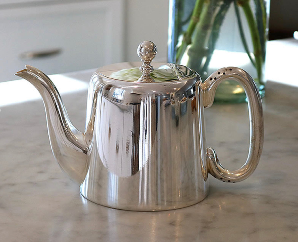 Hôtel Silver Vintage Teapot