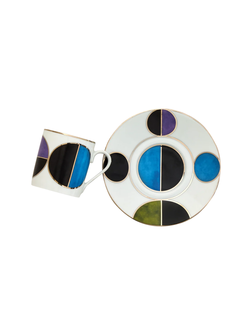 Espresso Cup and Saucer Bossa Bleu
