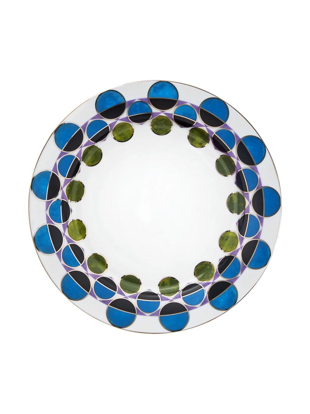 Dinner Plate Bossa Bleu