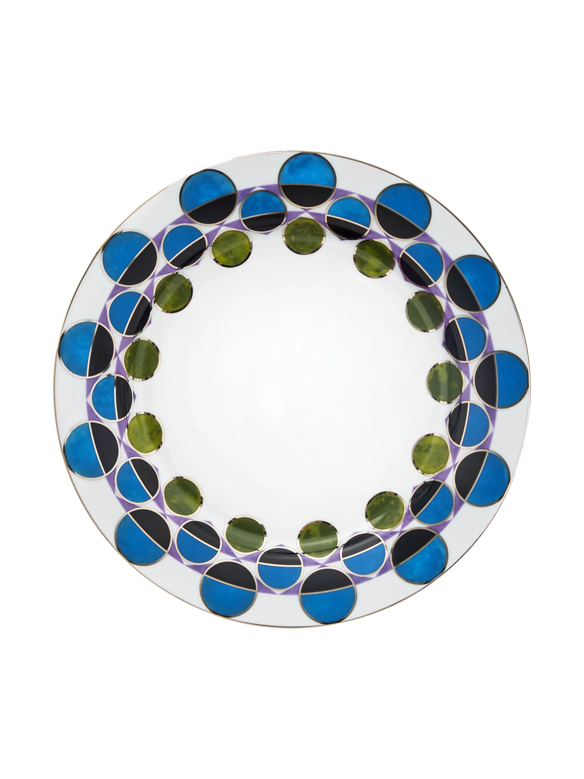 Dinner Plate Bossa Bleu