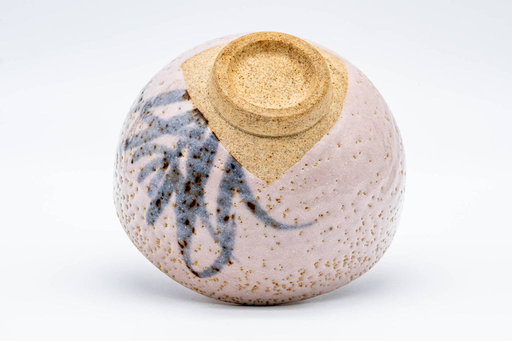 Japanese Matcha Bowl - Pink Shino Mino-yaki Chawan - 475ml
