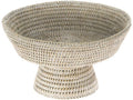 La Jolla Pedestal Rattan Fruit Bowl
