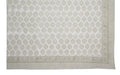 Hand Block Print Tablecloth, Light Green
