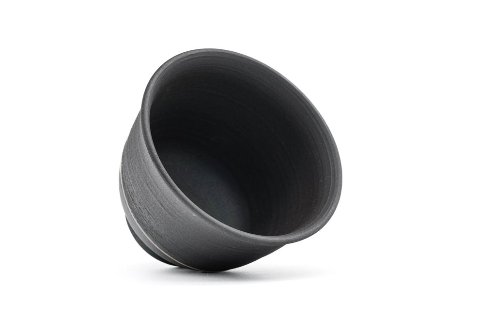 Black Spiraling Tokoname Yunomi - 130ml
