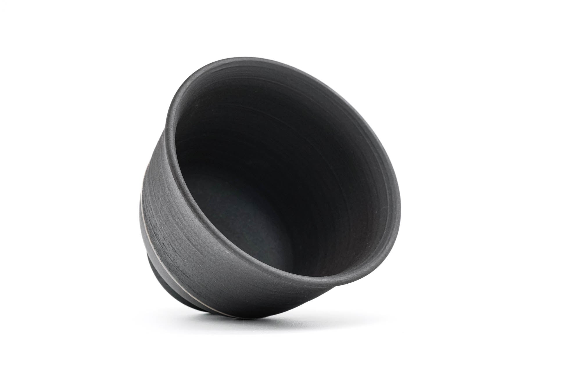 Black Spiraling Tokoname Yunomi - 130ml