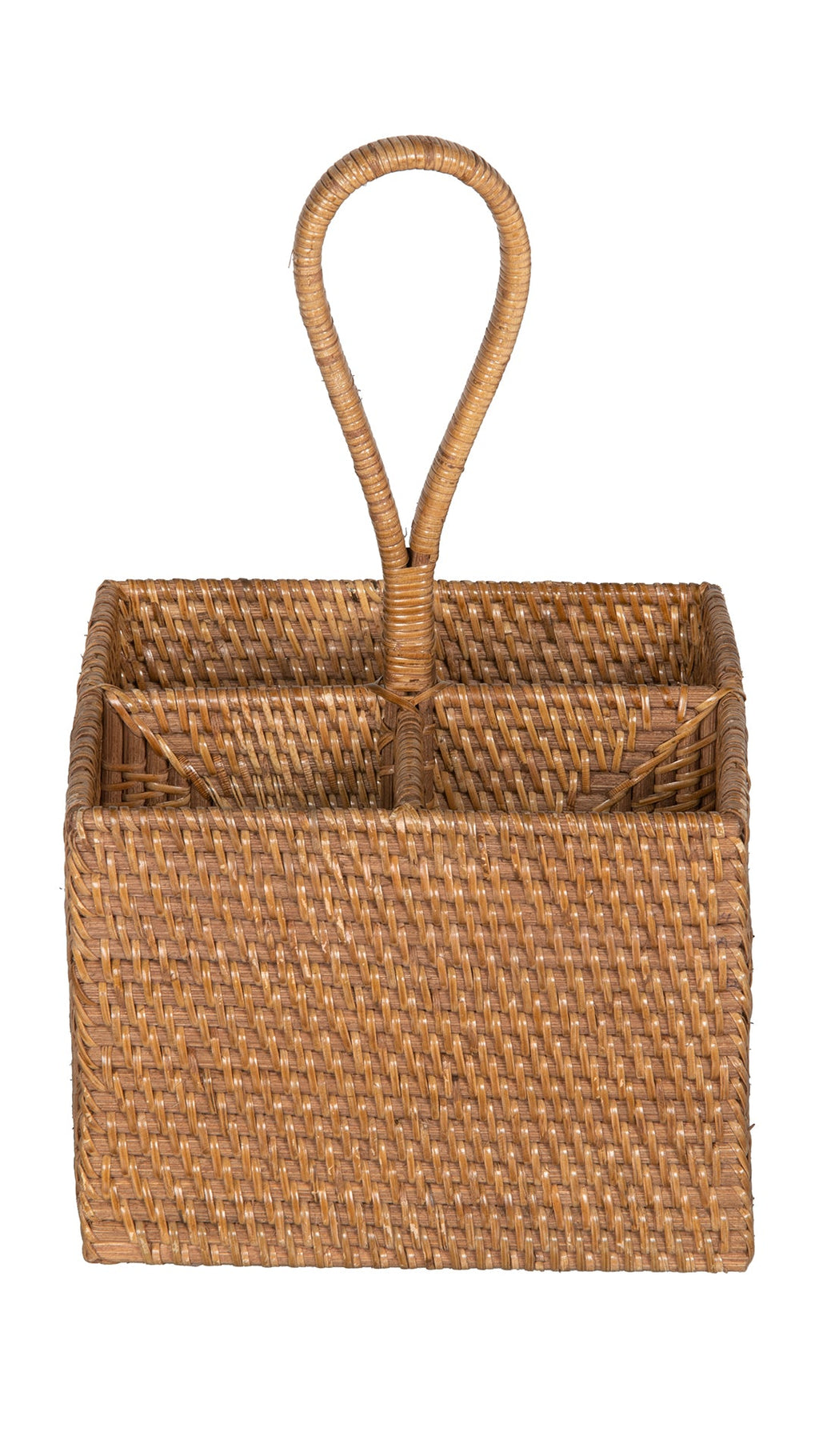 Loma Rattan Bottle Caddy