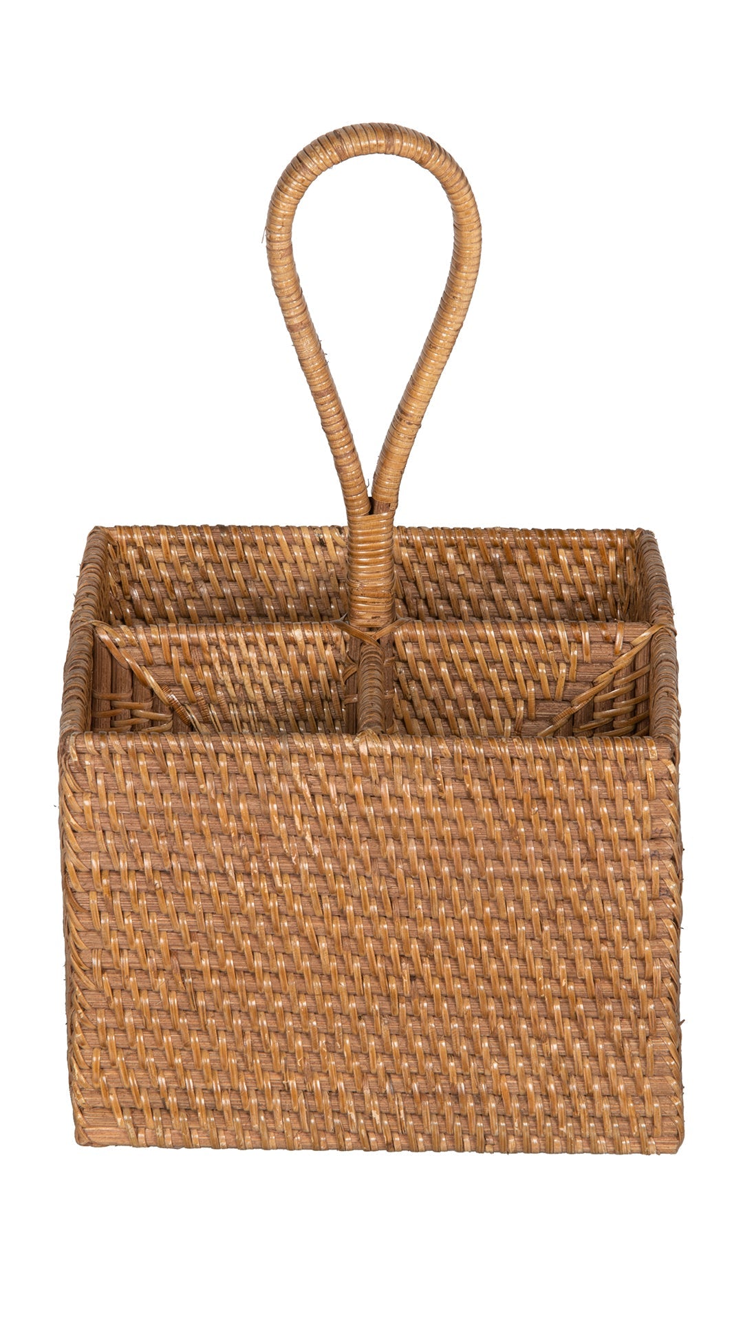 Loma Rattan Bottle Caddy