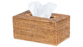 La Jolla Rattan Rectangular Tissue Box Cover