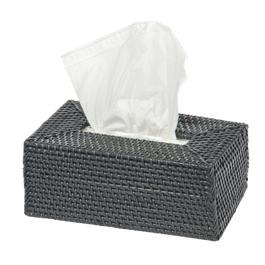 Loma Rectangular Rattan Tissue Box Cover