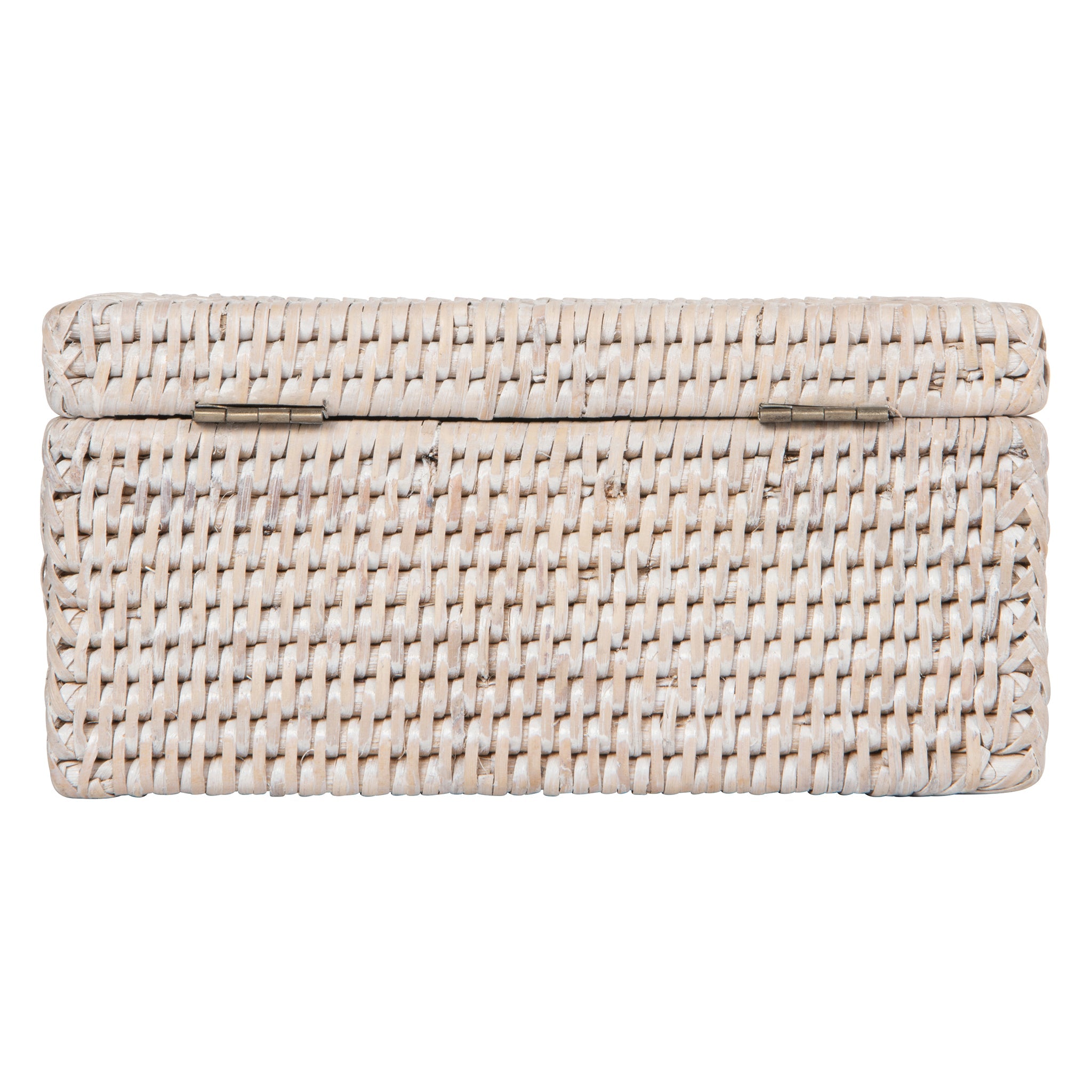 La Jolla Rattan Storage Box for Wet Wipes, Jewelery and More