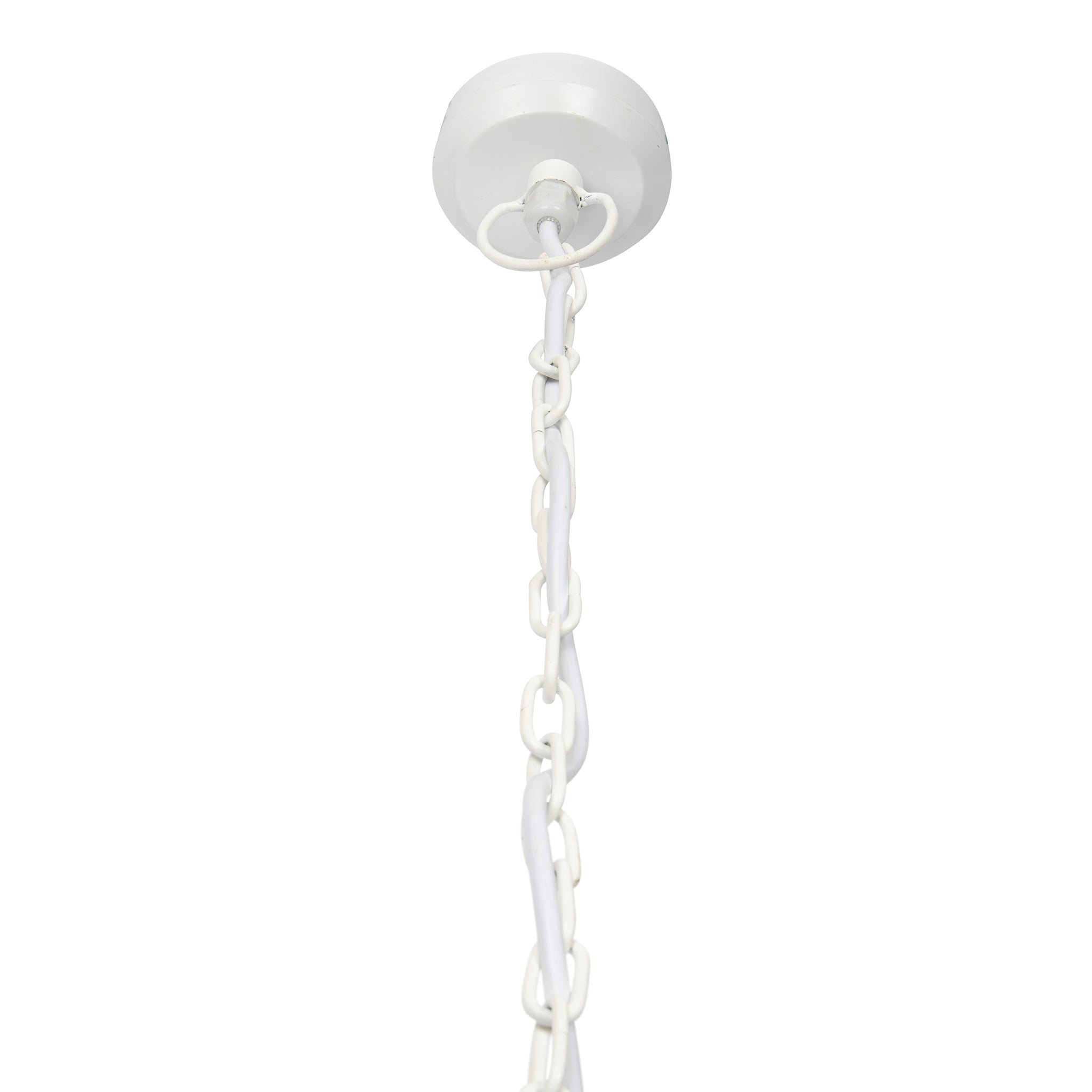 Luhu Open Weave All Weather Cane Rib Outdoor Dome Pendant Lamp