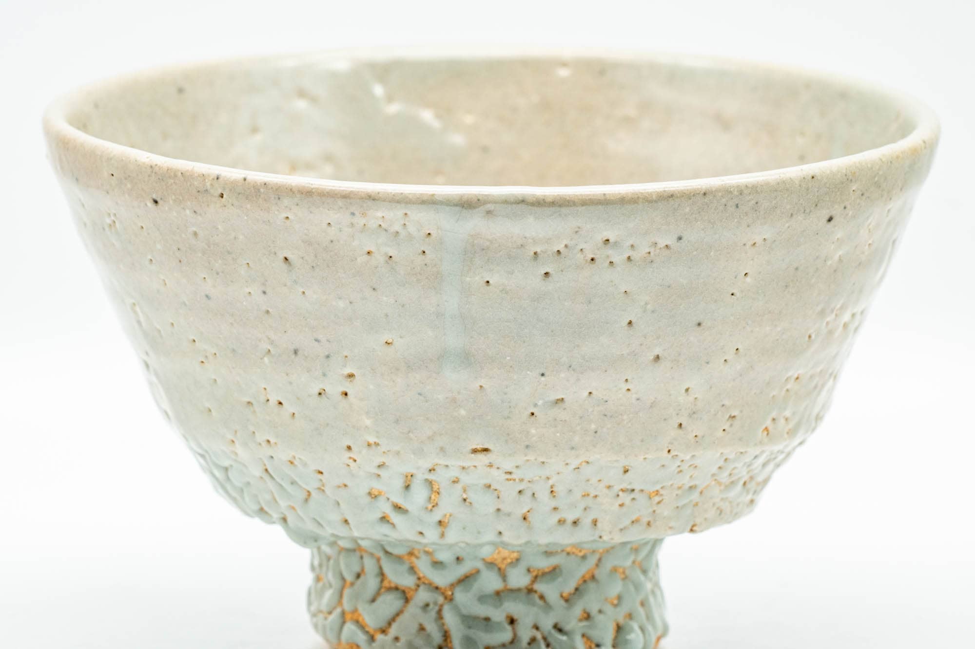 Japanese Matcha Bowl - 大井戸 O-ido Chawan with Kairagi - 300ml