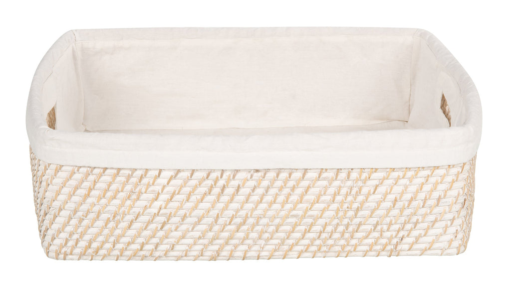 Laguna Rattan Shelf Basket with Liner