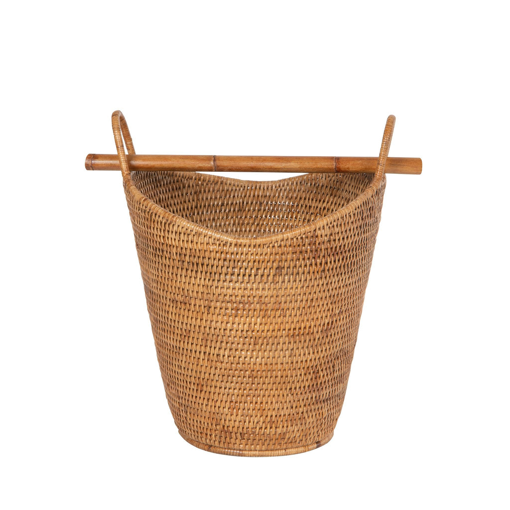 La Jolla Rattan Free Standing Toilet Roll Holder, Dispenser