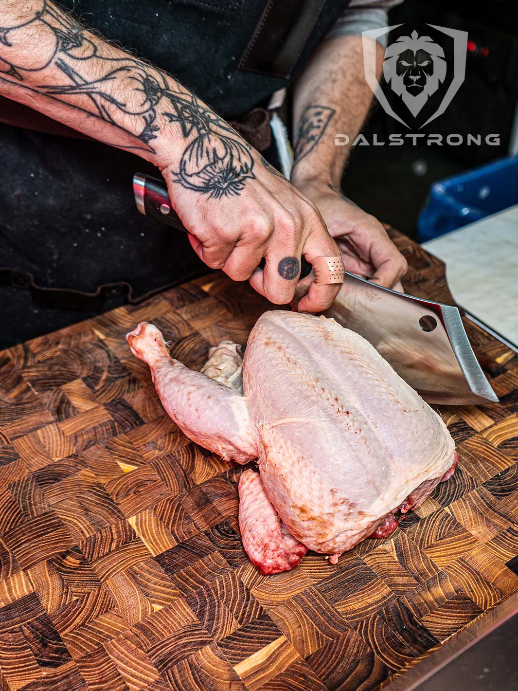 Rocking Cleaver Knife 6.5" | Gladiator Series R | NSF Certified | Dalstrong ©