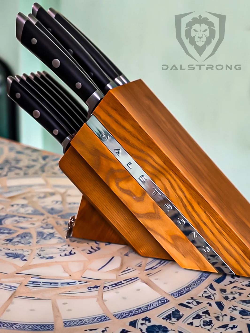 12-Piece Block Set | Black Handles | Gladiator Series | NSF Certified | Dalstrong ©