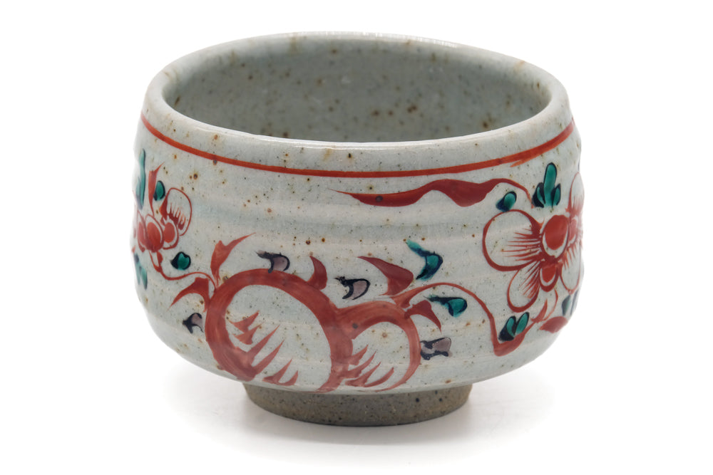 Japanese Matcha Bowl - 渋草柳三 Ryuzou Shibukusa - Nodate Shibukusa-yaki Chawan - 250ml