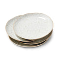Simon Pearce Burlington Appetizer Plate - Cloud - Set of 4