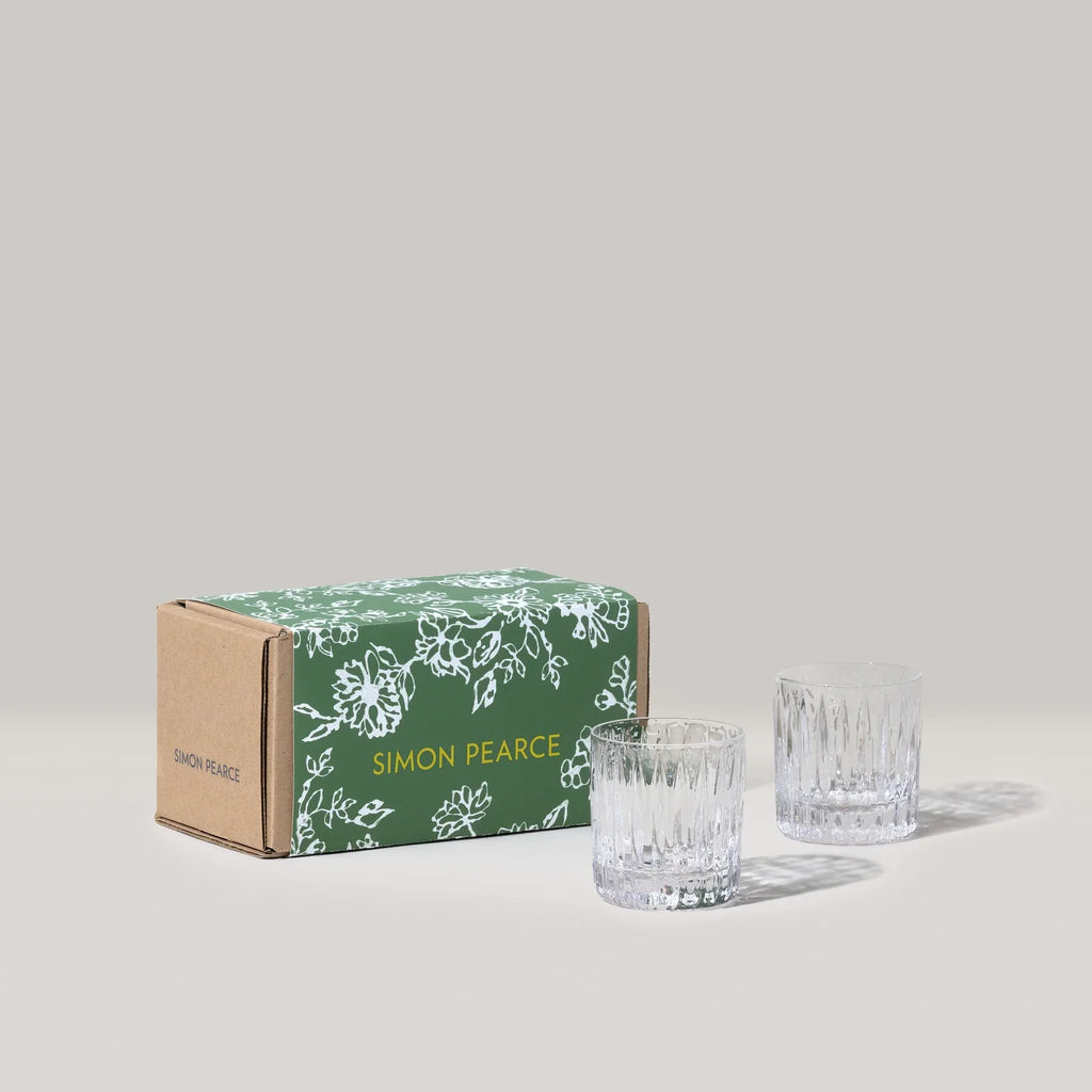 Simon Pearce Montpelier Double Old-Fashioned in a Gift Box