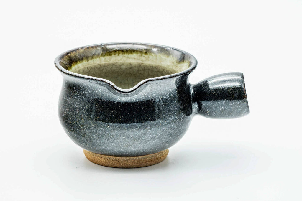 Japanese Yuzamashi - Black Crazed Glazed Water Cooler - 200ml